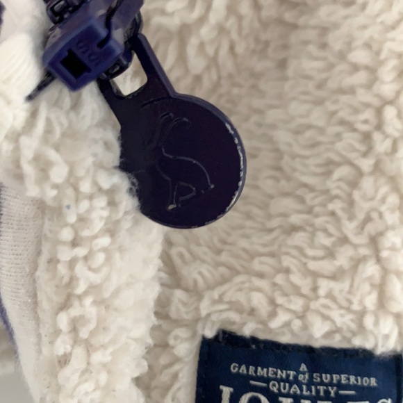 Joules Reversible Cuddle Zip Coat 0-24m - Picture 5 of 7